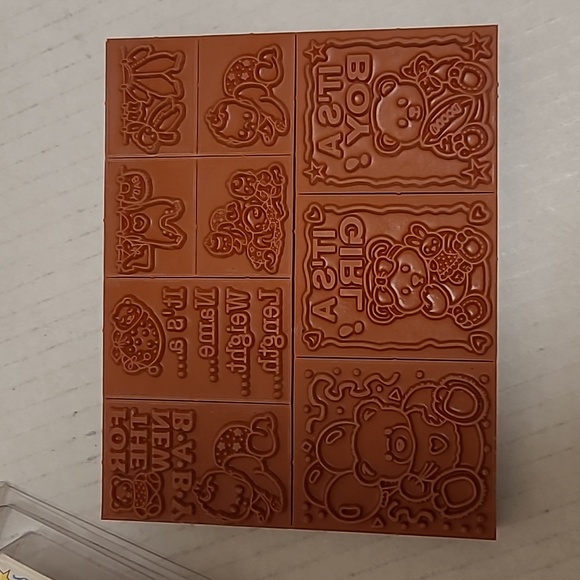 NIP For the New Baby Rubber Stamps - Picture 14 of 16